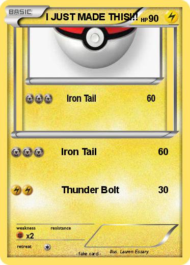 Pokemon I JUST MADE THIS!!!