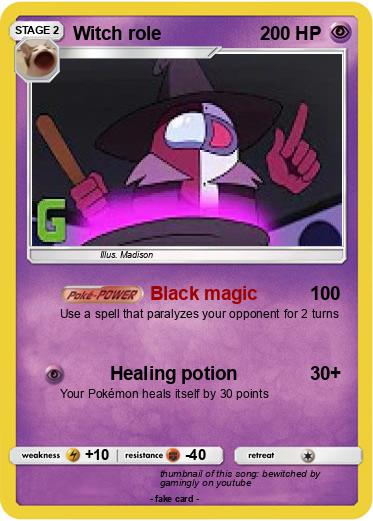 Pokemon Witch role