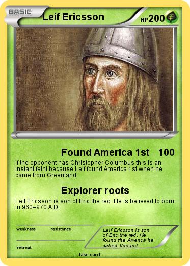 Pokemon Leif Ericsson