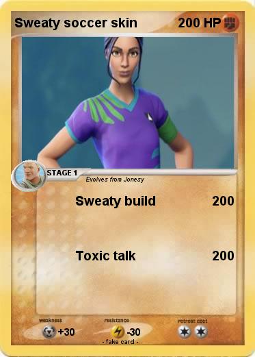 Pokemon Sweaty soccer skin
