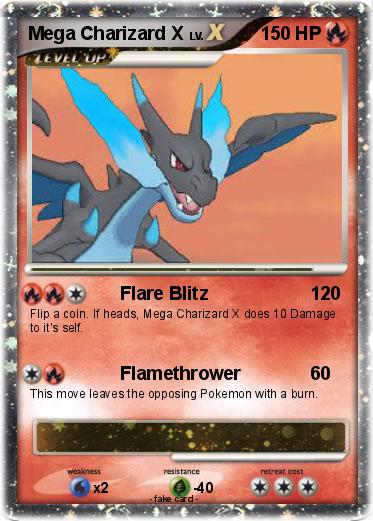 Pokemon Mega Charizard X