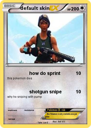 Pokemon default skin