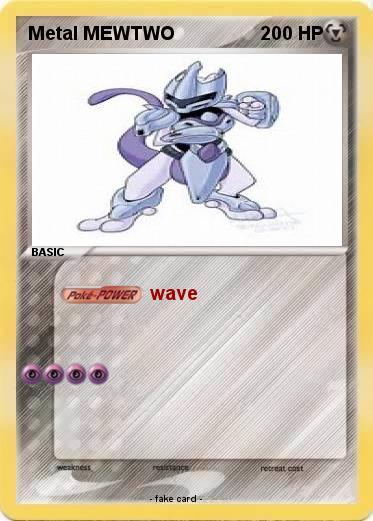 Pokemon Metal MEWTWO