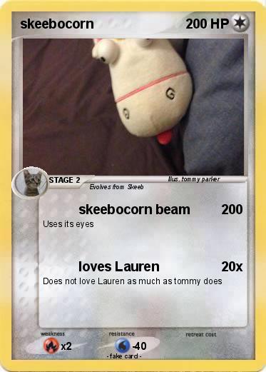 Pokemon skeebocorn