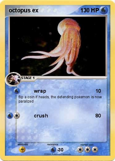Pokemon octopus ex