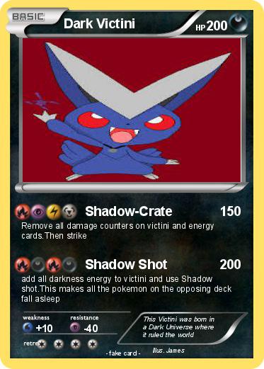 Pokemon Dark Victini