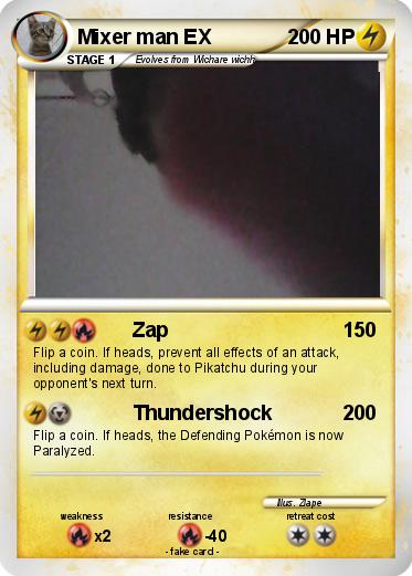 Pokemon Mixer man EX