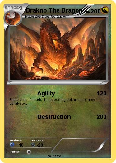 Pokemon Drakno The Dragon