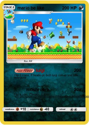 Pokemon mario be like