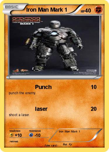 Pokemon Iron Man Mark 1