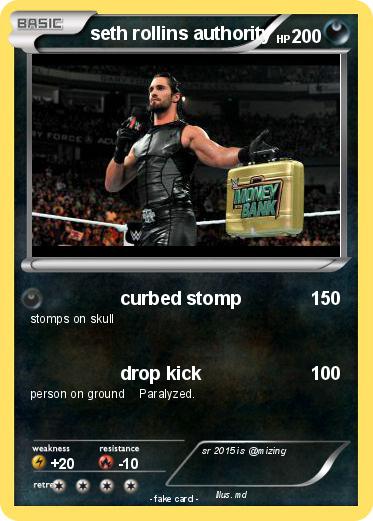 Pokemon seth rollins authority