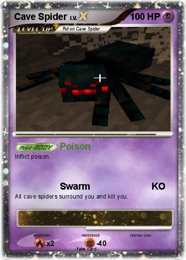 Pokemon Cave Spider