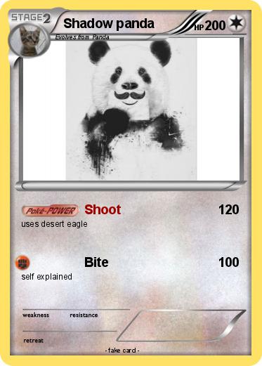 Pokemon Shadow panda