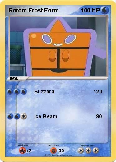 Pokemon Rotom Frost Form