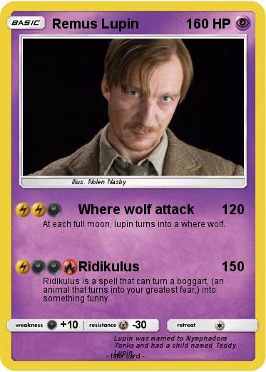 Pokemon Remus Lupin