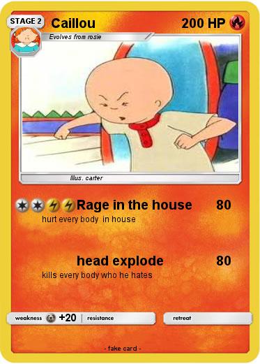 Pokemon Caillou