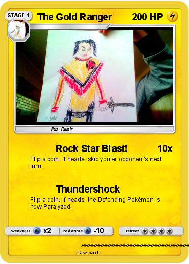 Pokemon The Gold Ranger