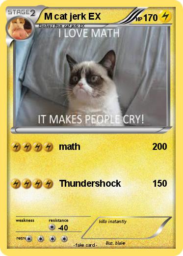 Pokemon M cat jerk EX
