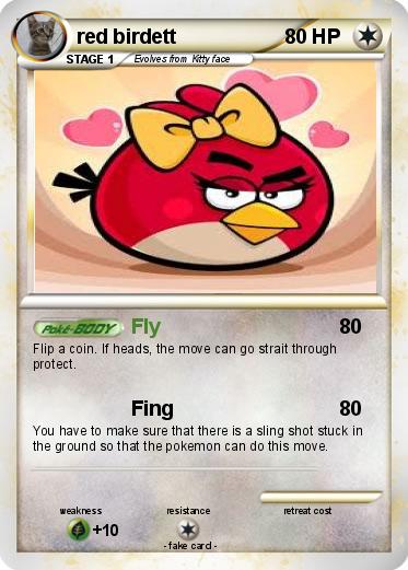Pokemon red birdett