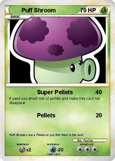 Pokemon Puff Shroom