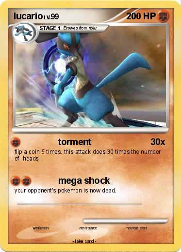 Pokemon lucario