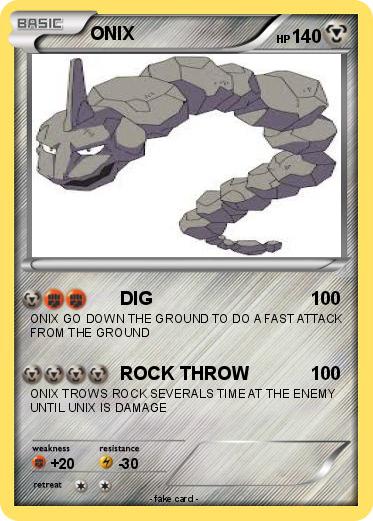 Pokemon ONIX