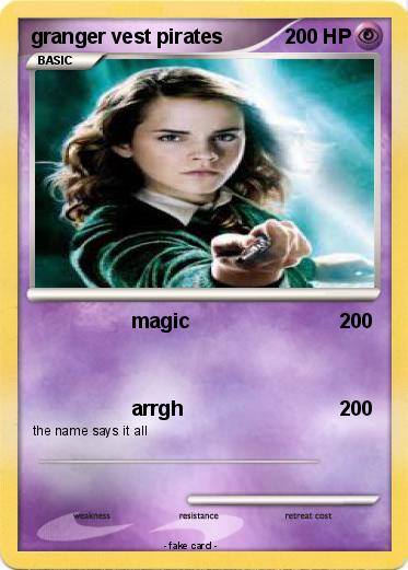 Pokemon granger vest pirates