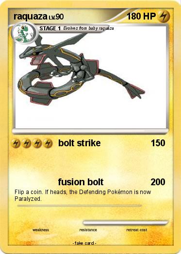 Pokemon raquaza