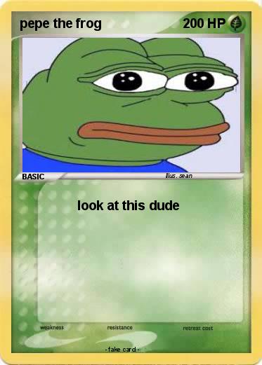 Pokemon pepe the frog