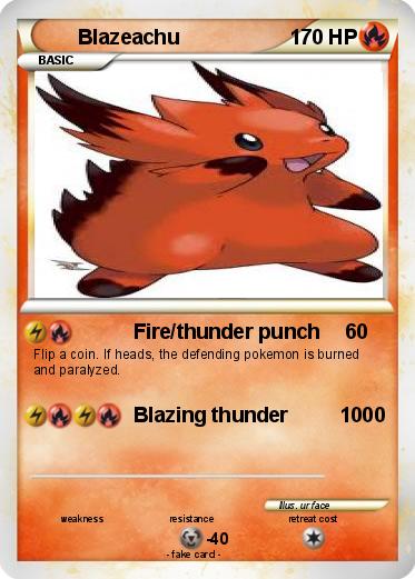 Pokemon Blazeachu