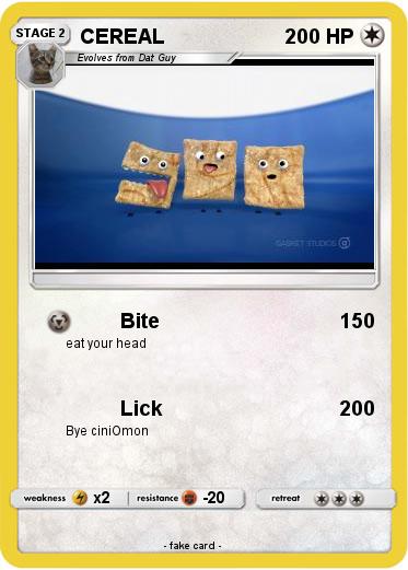 Pokemon CEREAL