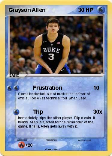 Pokemon Grayson Allen