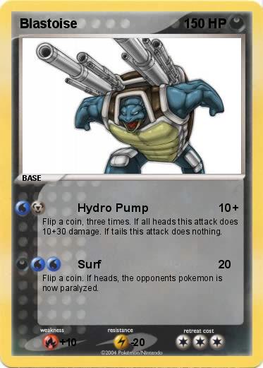Pokemon Blastoise Pokemon Blastoise