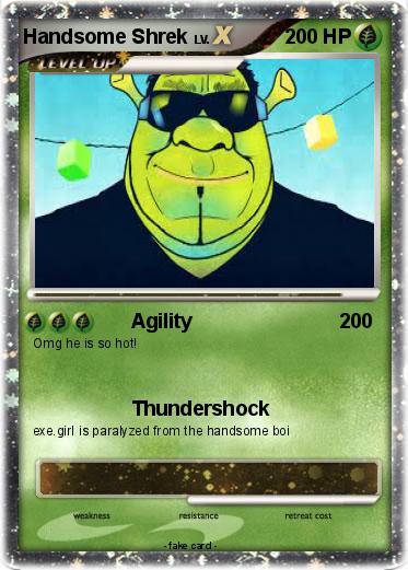Pokemon Handsome Shrek