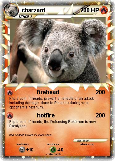 Pokemon charzard