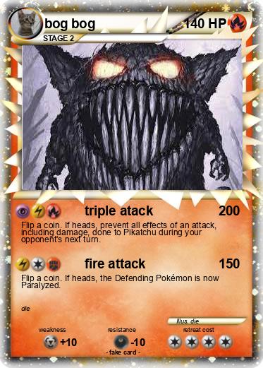 Pokemon bog bog