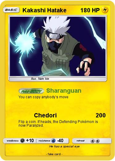 Pokemon Kakashi Hatake