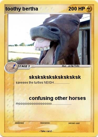 Pokemon toothy bertha