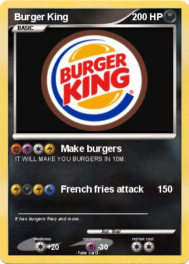 Pokemon Burger King