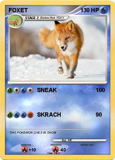 Pokemon FOXET