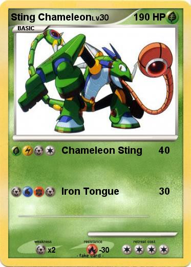 Pokemon Sting Chameleon
