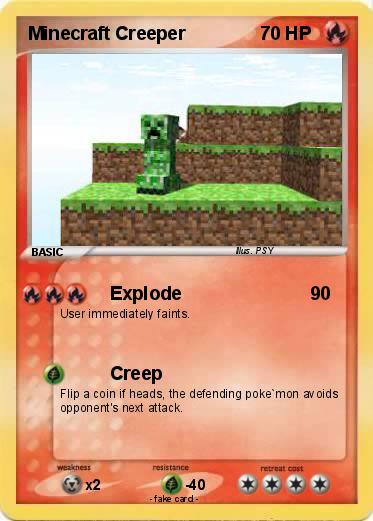 Pokemon Minecraft Creeper