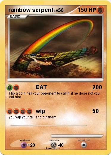 Pokemon rainbow serpent