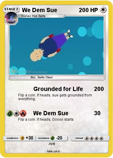 Pokemon We Dem Sue