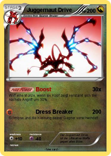 Pokemon Juggernaut Drive