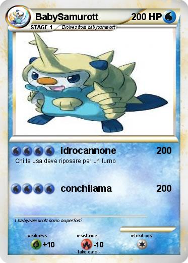 Pokemon BabySamurott