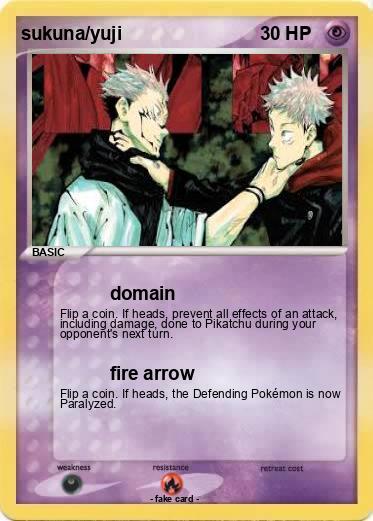 Pokemon sukuna/yuji