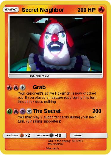 Pokemon Secret Neighbor