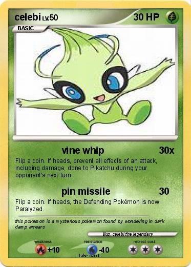 Pokemon celebi