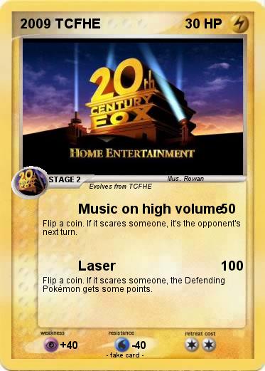 Pokemon 2009 TCFHE